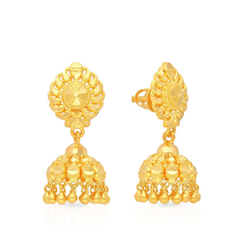 Zuxi aabi jewels 22ct bis hallmark hoops for woman