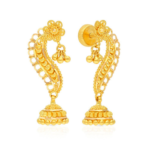 Eara aabi jewels 22ct bis hallmark hoops for woman