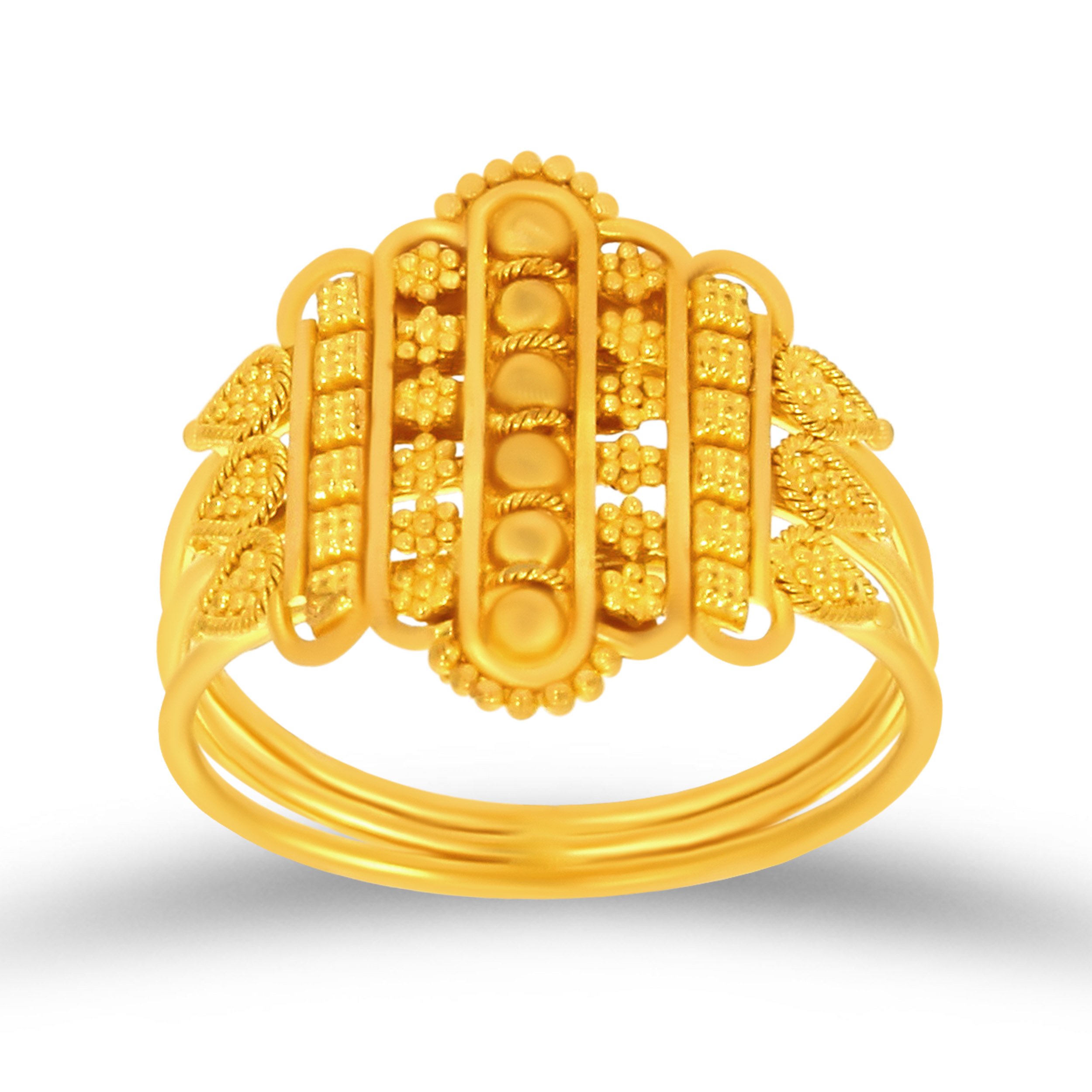 richi  AABI JEWELS 22CT  BIS HALLMARK GOLD RING FOR  WOMEN