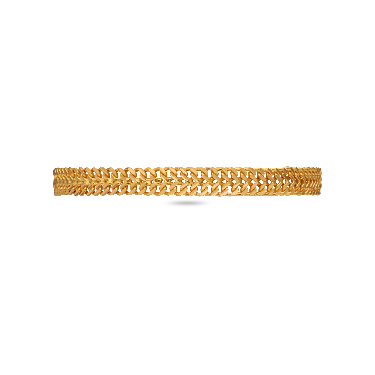 heman aabi jewels 22 karat bis hallmark gold bracelet for man