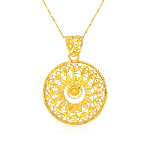 Masieef aabi jewels 22ct bis hallmark Pendant for woman