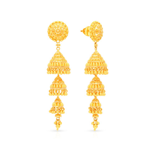 REIV aabi jewels 22ct bis hallmark hoops for woman