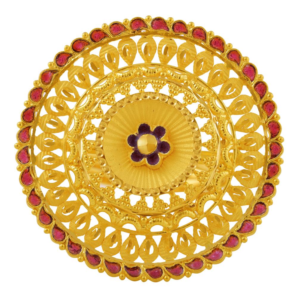 CHAND  AABI JEWELS 22CT  BIS HALLMARK GOLD  BIG SIZE RINGS FOR  