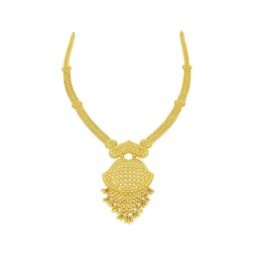 VERD AABI JEWELS 22CT BIS HALLMARK NECKLACE