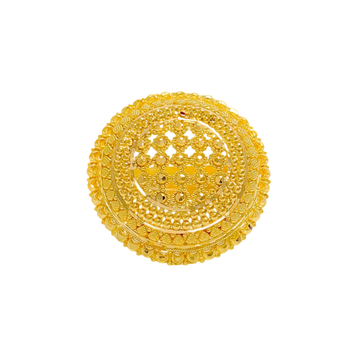 DOLI  AABI JEWELS 22CT  BIS HALLMARK GOLD  RING FOR  WOMAN   PLE