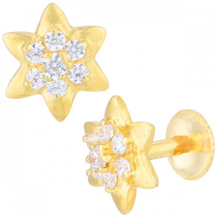 GIVI  AABI JEWELS 22CT  BIS HALLMARK GOLD JEWELLRY GEMSTONE  TOP