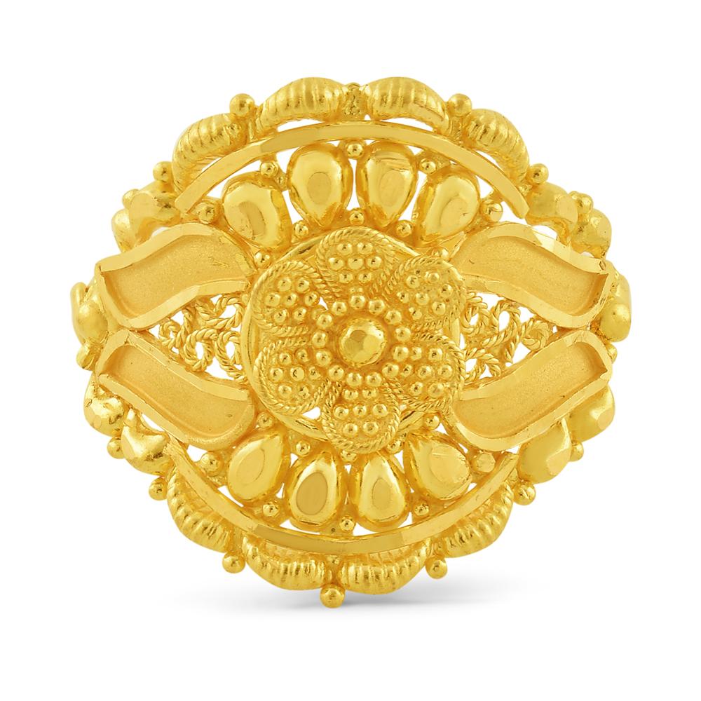 GAURI AABI JEWELS 22CT  BIS HALLMARK GOLD  BIG SIZE RINGS FOR  W