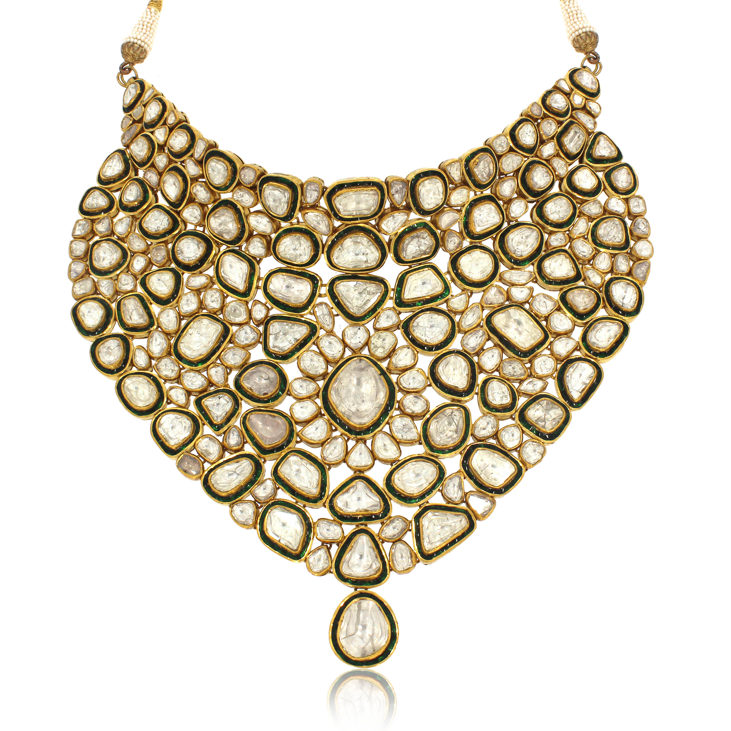 JAJESWARI  AABI JEWELS 22CT BIS HALLMARK GOLD GEMSTONE ROYAL  NE