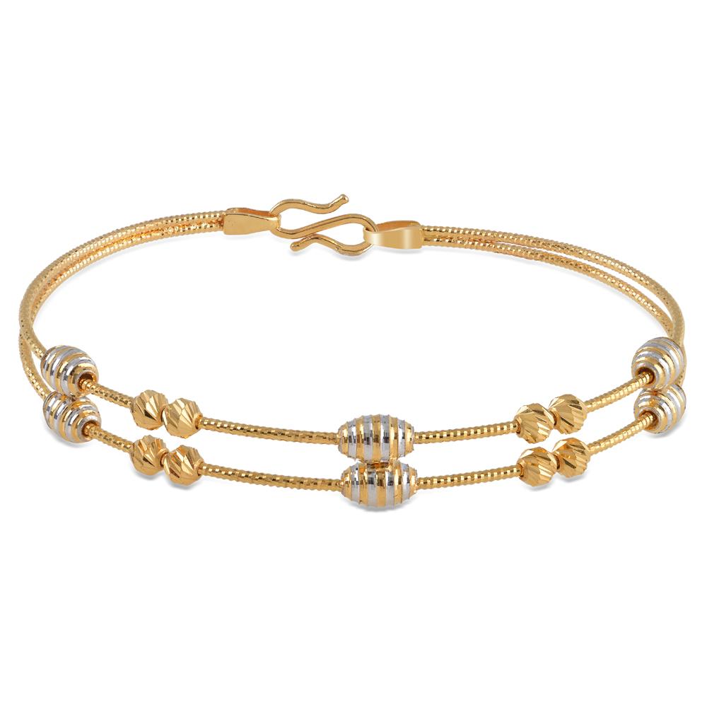 AASIN AABI JEWELS 22CT  BIS HALLMARK GOLD  BRACELET FOR  WOMEN