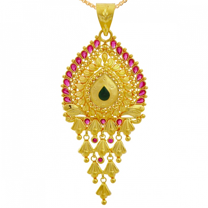 SUBI AABI JEWELS 22KT  BIS HALLMARK GOLD JEWELLRY NEW DESIGN  DA