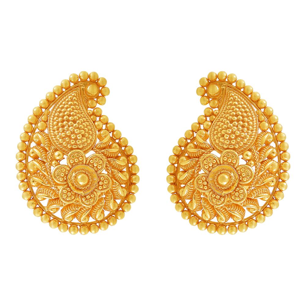 KABEE  AABI JEWELS 22CT  BIS HALLMARK GOLD JEWELLRY TOPES FOR WO