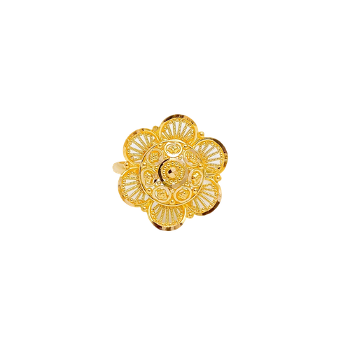 BOSE AABI JEWELS 22CT  BIS HALLMARK GOLD RING FOR  WOMAN