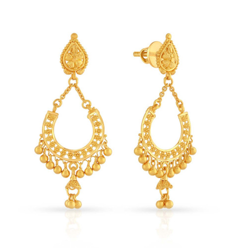 MIA AABI JEWELS 22CT BIS HALLMARK GOLD HOOPS