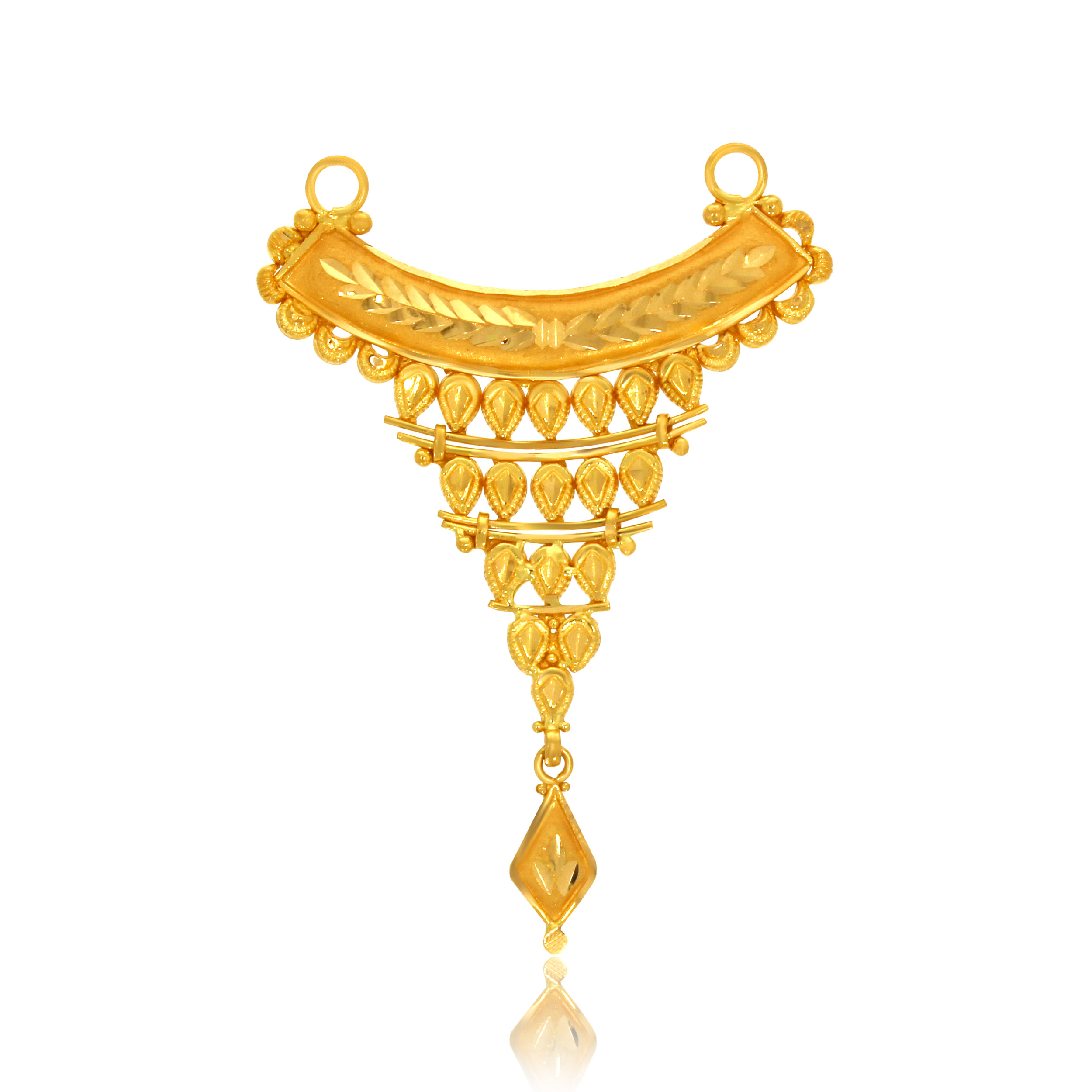 ATHREE AABI JEWELS 22KT  BIS HALLMARK GOLD JEWELLRY DESIGN  DAIL