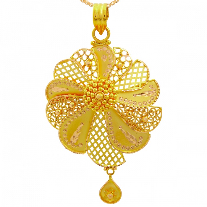 JUHI  AABI JEWELS 22KT  BIS HALLMARK GOLD JEWELLRY NEW DESIGN  D