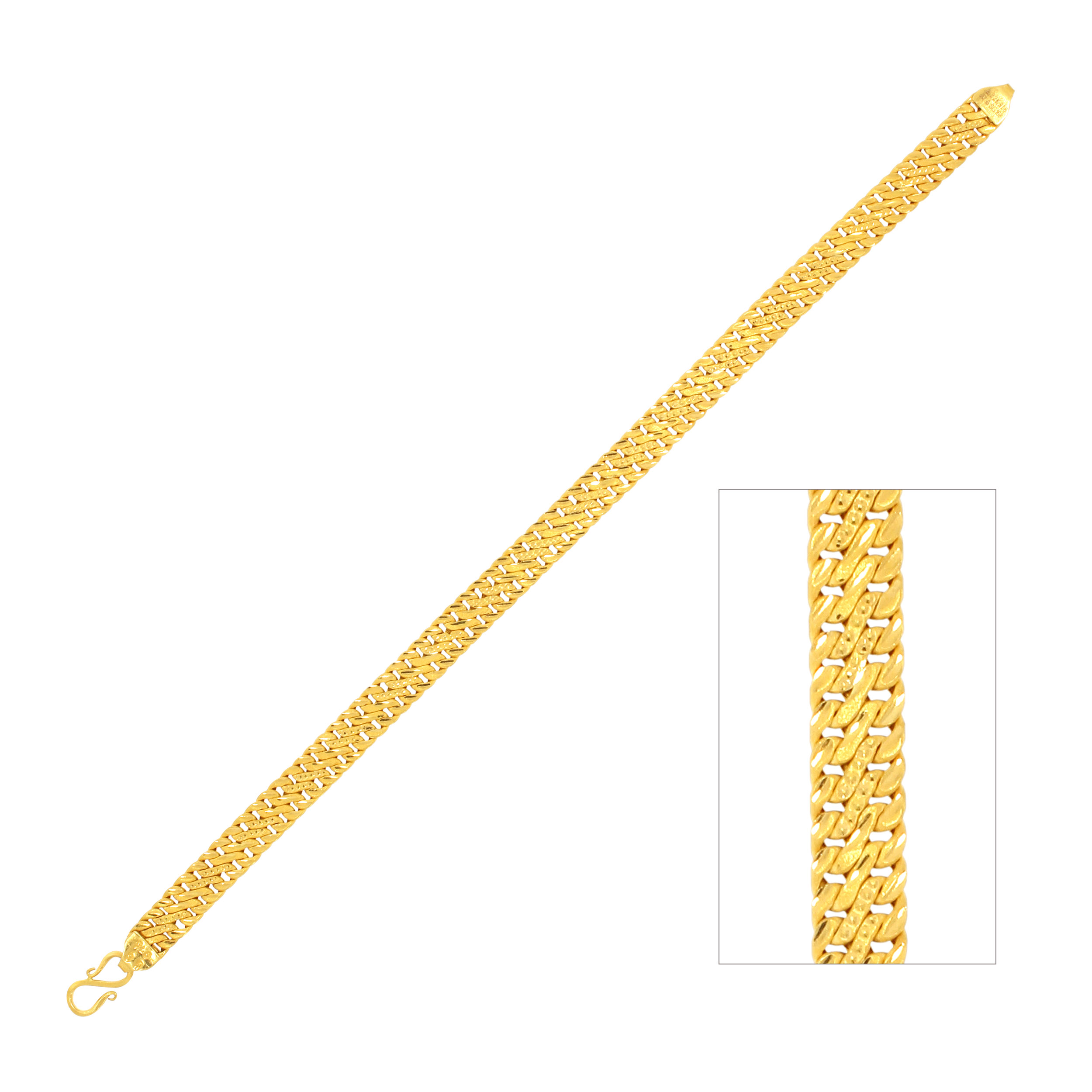 BOX AABI JEWELS 22KT  BIS HALLMARK GOLD JEWELLRY NEW DESIGN  DAI