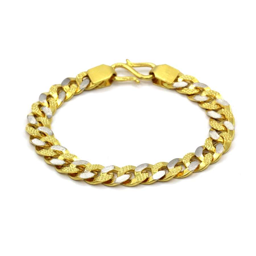 LION   AABI JEWELS 22CT  BIS HALLMARK GOLD BRACELET   FOR  MAN