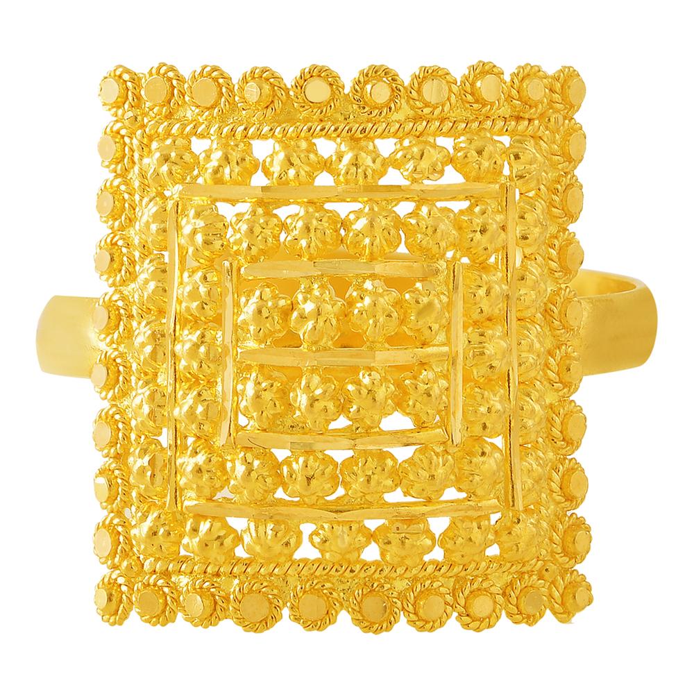 RIMEE AABI JEWELS 22CT  BIS HALLMARK GOLD  BIG SIZE RINGS FOR  W