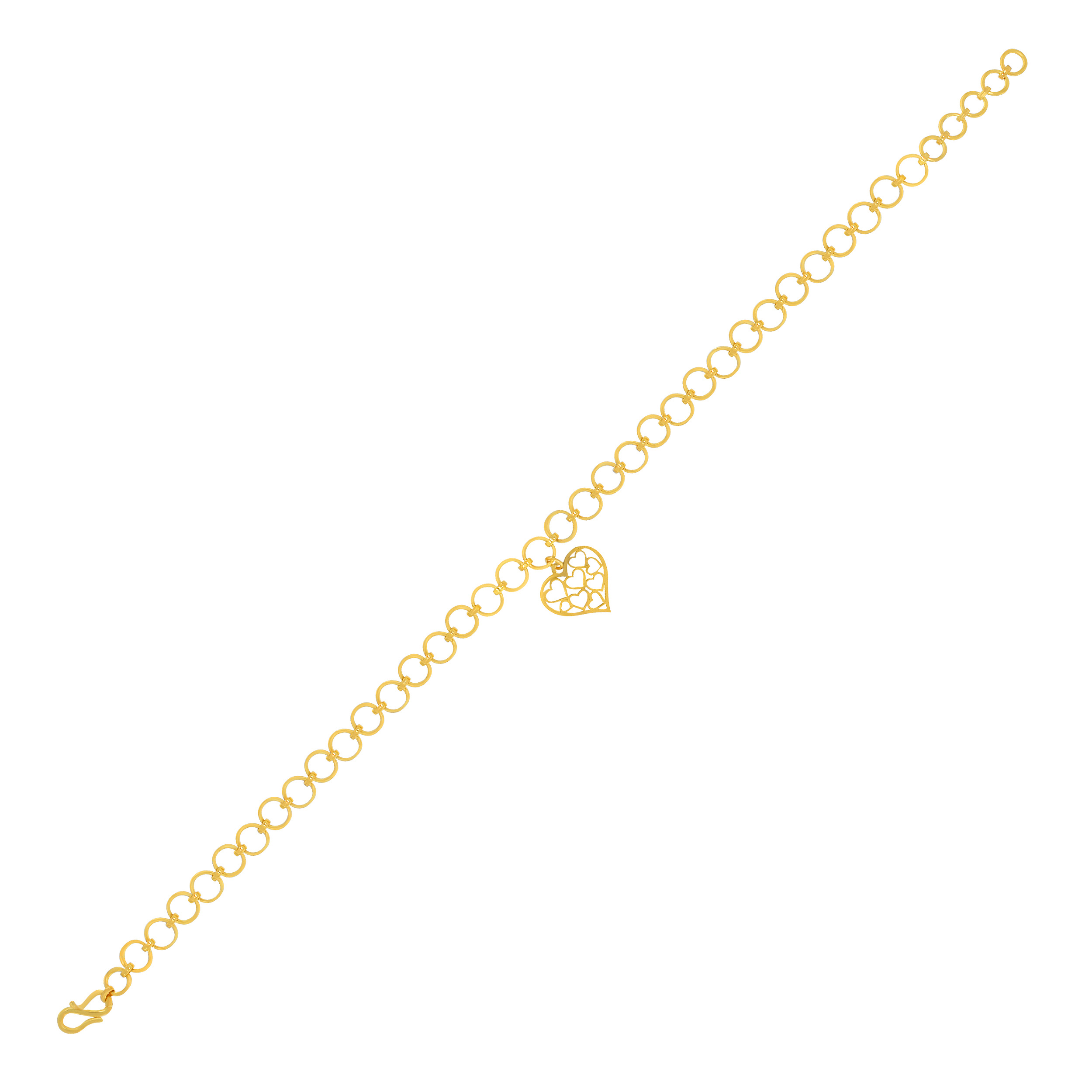 LOIN AABI JEWELS 22KT  BIS HALLMARK GOLD JEWELLRY NEW DESIGN  BR