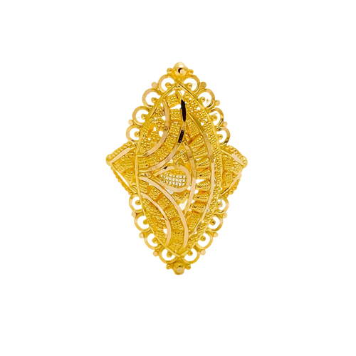 HOSI  AABI JEWELS 22CT  BIS HALLMARK GOLD  RING FOR  WOMAN