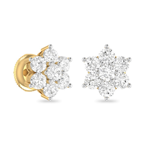 SAVANA AABI JEWELS IGI CERTIFIED DIAMOND JEWELRY EARRING