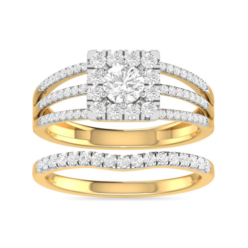 MILAN AABI JEWELS IGI CERTIFIED DIAMOND RING FOR WOMEN GIRLS