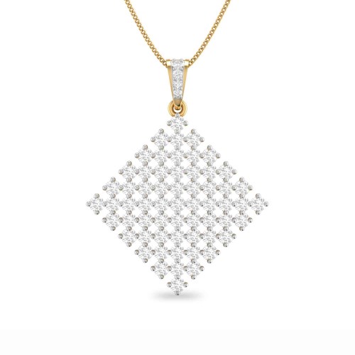 RYLIE AABI JEWELS IGI CERTIFIED DIAMOND JEWELRY PENDANT