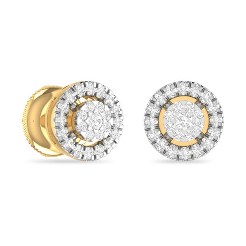 HARPER AABI JEWELS  DIAMOND IGI CERTIFIED DIAMOND EARRINGS TOPES