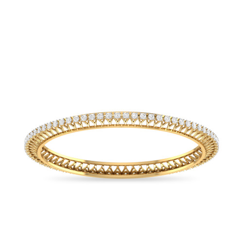 ROYAL AABI JEWELS IGI CERTIFIED DIAMOND JEWELRY YELLOW GOLD  KAN