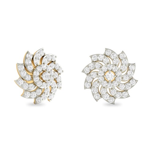 AAYU AABI JEWELS IGI CERTIFIED DIAMOND JEWELRY EARRING