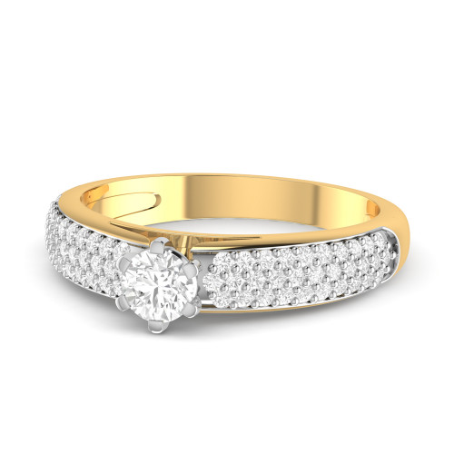 AYLA AABI JEWELS GIE CERTIFICATE DIAMOND RING FOR WOMEN AND GIRL