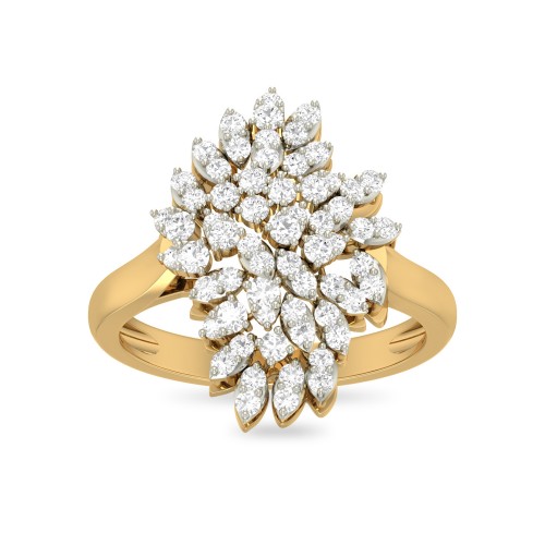 LIVIA  AABI JEWELS IGI CERTIFIED DIAMOND RING FOR WOMAN AND GIRL