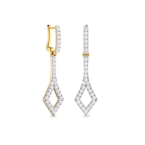 SAMARA  AABI JEWELS IGI CERTIFIED DIAMOND JEWELRY EARRING