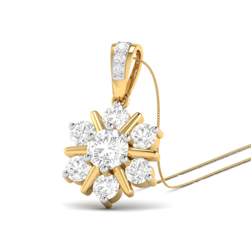 MIRA MAFIL AABI JEWELS IGI CERTIFIED DIAMOND JEWELRY PENDANT
