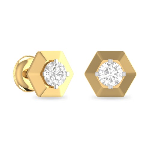 RIO AABI JEWELS IGI CERTIFIED DIAMOND JEWELRY EARRING