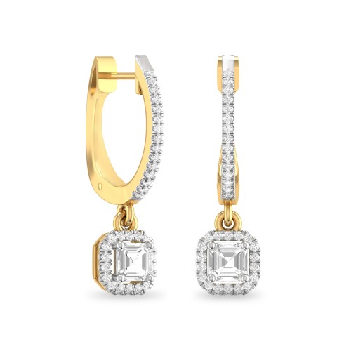 FIONA AABI JEWELS IGI DIAMOND CERTIFIED DIAMOND EARRINGS