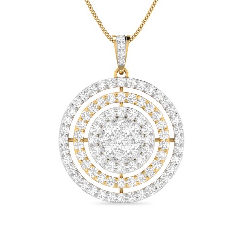 MARA  AABI JEWELS IGI CERTIFIED DIAMOND JEWELRY PENDANT