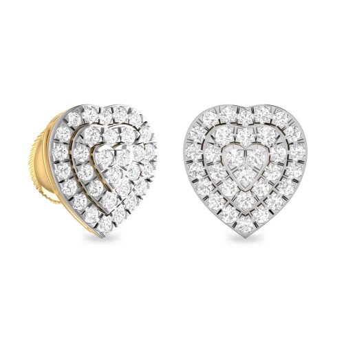 ELIZA AABI JEWELS IGI CERTIFIED DIAMOND JEWELRY EARRING