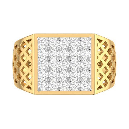 HENRY AABI JEWELS GIE CERTIFIED DIAMOND RING MEN