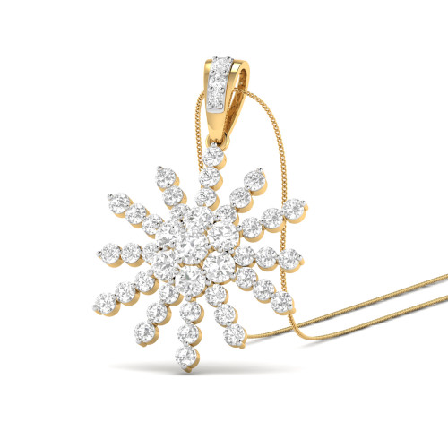 VEDI AABI JEWELS IGI CERTIFIED DIAMOND JEWELRY PENDANT