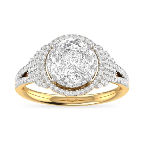 LOLA AABI JEWELS GIE CERTIFIED DIAMOND JEWELLRY GOLD DIAMOND RIN