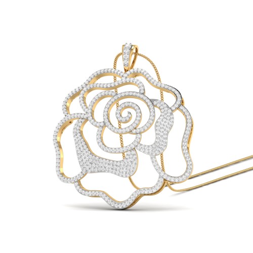 PALOMA AABI JEWELS IGI CERTIFIED DIAMOND JEWELRY PENDANT